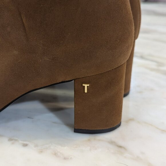 Ted Baker Suede Ankle Boots – Classic Neutral Style, Size 40 - Picture 5 of 8